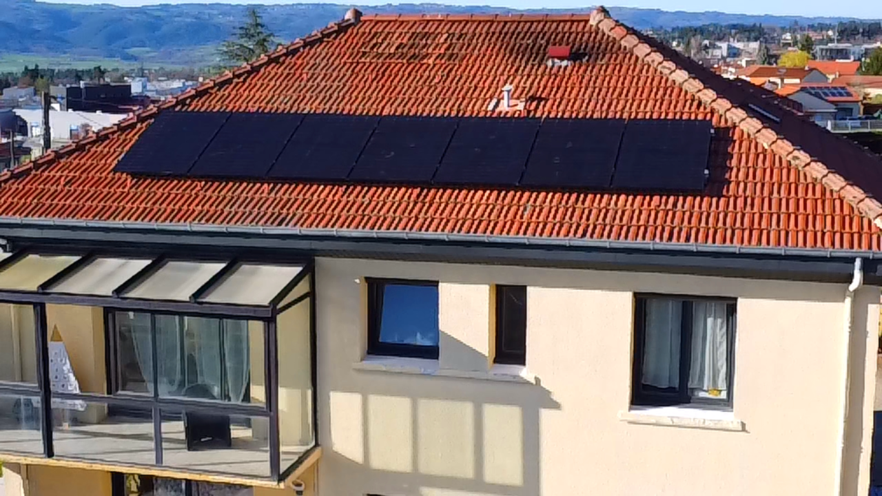 Nouvelle installation solaire 3KW photovoltaïque à Monistrol-sur-Loire