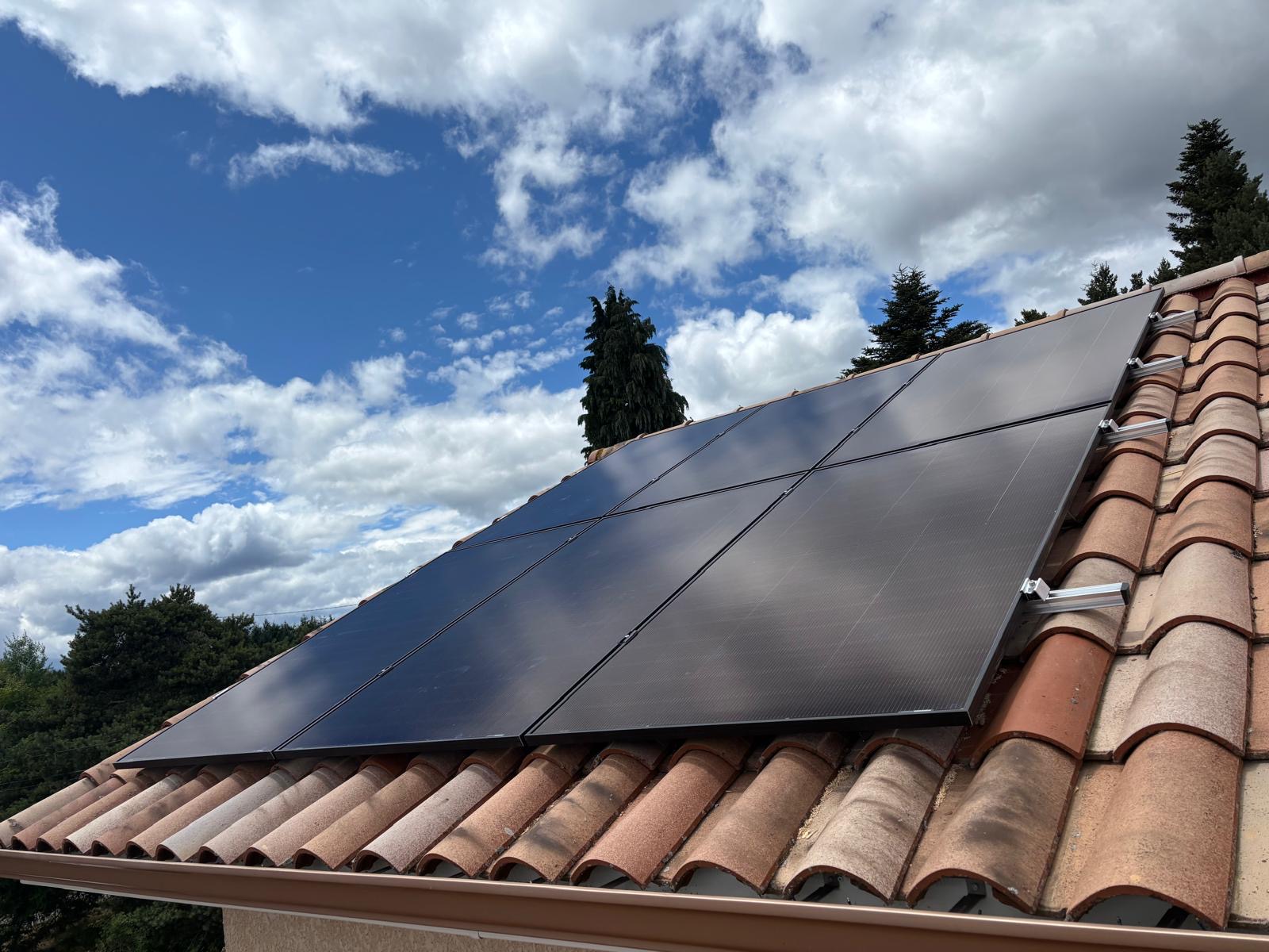 Nouvelle installation solaire photovoltaïque à Lalouvesc