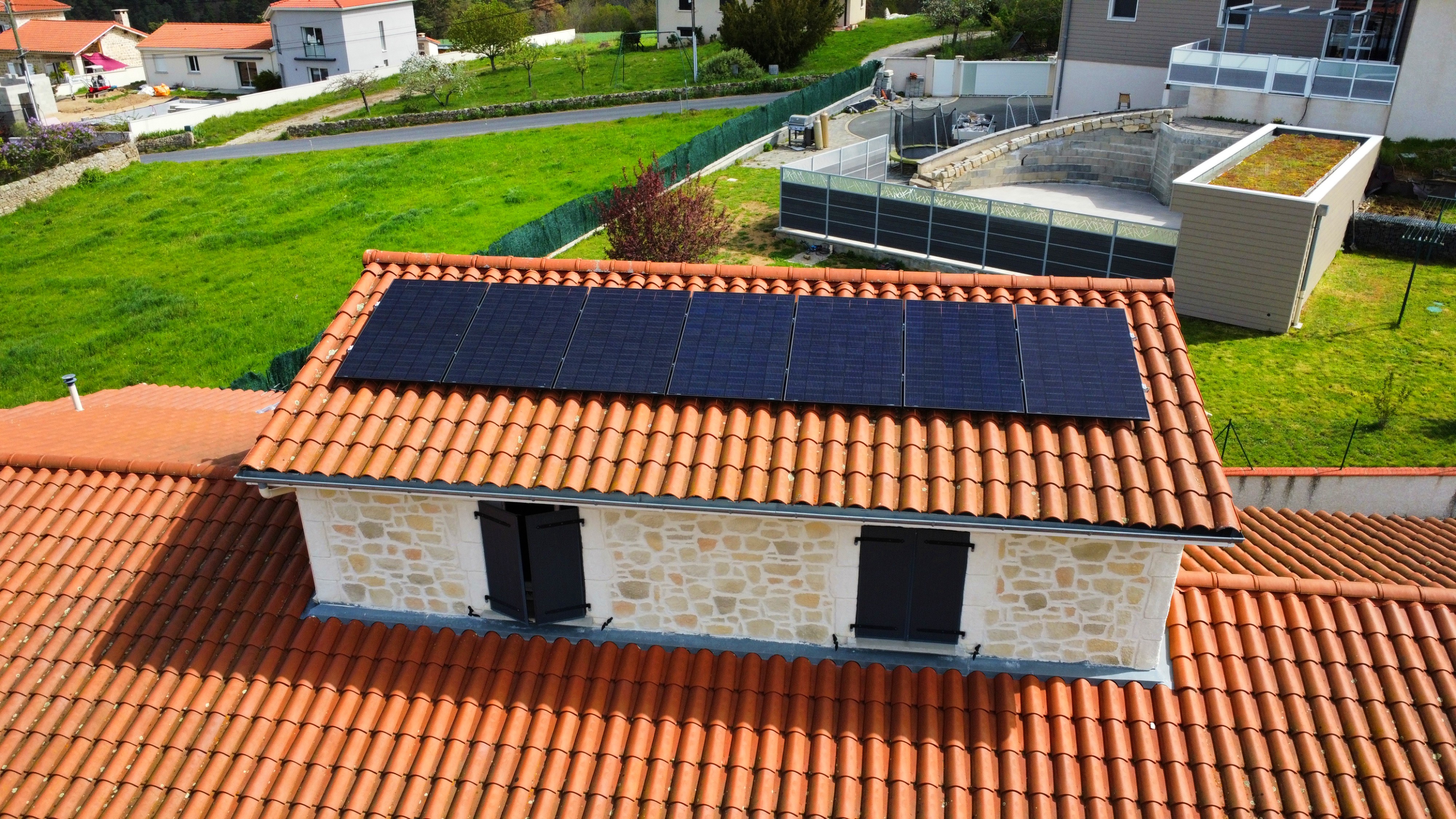 Nouvelle installation solaire photovoltaïque à Saint-Maurice de Lignon